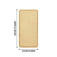 thumbnail image 3 of Jute Sisal Cat Scratching Pad With Hook And Loop Fastener For Wall Reversible Durable Scratch Mat For And Cats, 3 of 8