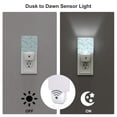 thumbnail image 3 of Pofeuu Rabbit And Dragonfly Print Night Lights Plug into Wall with Dusk-to-Dawn Light Sensor, LED Nightlight for Bathroom, Adult, Hallway-US, 3 of 7