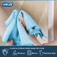 thumbnail image 5 of Fish Scale Streak Free Miracle Cleaning Cloths Easy Clean Nanoscale, Pack of 8, 12'' x 16'', Microfiber Polishing Windows Glass Lint Free Rags Stainless Steel Car Kitchen Reusable, 5 of 5