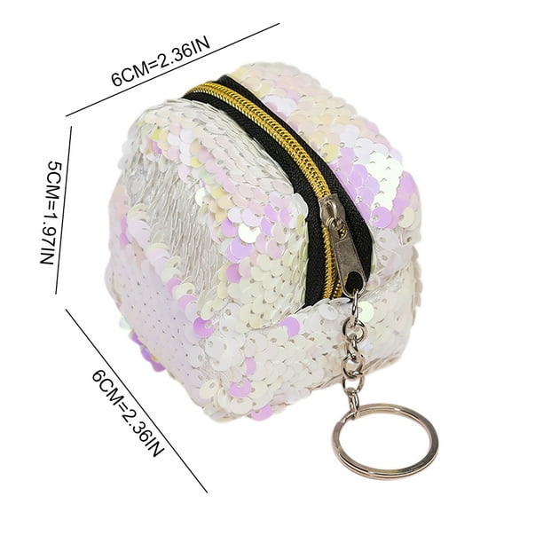 Sequin change purse sale