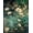 Teal,  Pattern 8, variant on ODIKA 4'x6' Machine Washable Non-Slip Area Rug, Plum Blossom Non Slip Comfort Floor High Traffic Rug, White, 60307