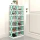 thumbnail image 4 of Nuevos estantes para zapatos, organizador de almacenamiento, estantes para zapatos desmontables, ahorra familia, estante para el hogar, estante para zapatos Simple multicapa, gabinete de Color, 4 of 4