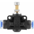 thumbnail image 5 of 1 unidad de manguera de mariposa, controlador de velocidad de empuje, válvula de Control de flujo de aire neumático, conector de válvula, conector rápido de 10mm JAMW Sencillez, 5 of 5