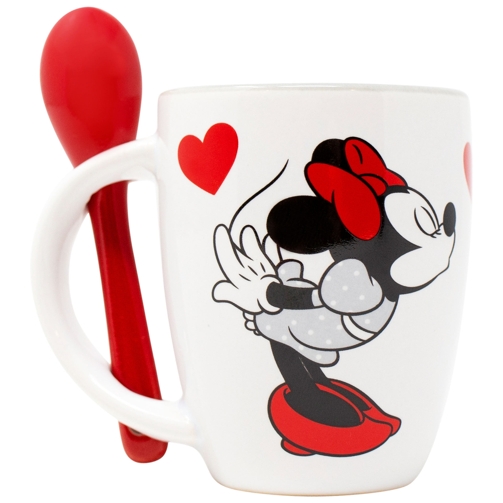 Disney - Mickey & Minnie - Stackable Espresso cups 'green' + saucers (