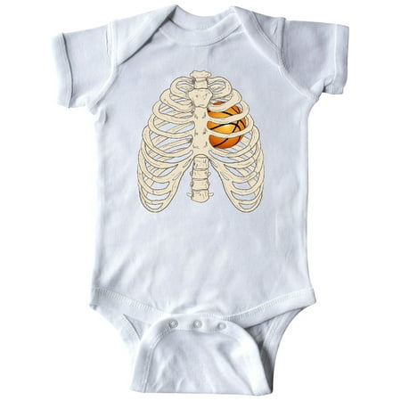 

Inktastic Basketball Heart Gift Baby Boy or Baby Girl Bodysuit