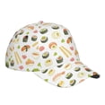 thumbnail image 3 of Daiia Sushi And Rolls Baseball Cap Men Women Classic Adjustable For Running Workout And Outdoor Activitie All Season Dad Hat Gift, 3 of 9