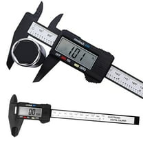 Q&Q BASICS Digital Caliper Measuring Tool Electronic Micrometer 6 inch Vernier Caliper