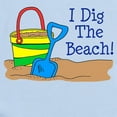 thumbnail image 2 of CafePress - I Dig The Beach Infant Bodysuit - Baby Light Bodysuit, Size Newborn - 24 Months, 2 of 4