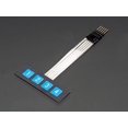 thumbnail image 5 of Adafruit Membrane 1x4 Clavier + Extras [ADA1332], 5 of 5