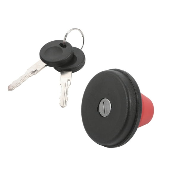 Unique Bargains No.7D0201551 Locking Gas Cap Lock Fuel Tank Cap Fuel Filler Cover Rep for Ford Galaxy I 1995-2005