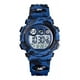 thumbnail image 1 of Reloj Niños Deportivo Luminoso Impermeable Camuflaje Militar Color de la correa Azul marino, 1 of 4