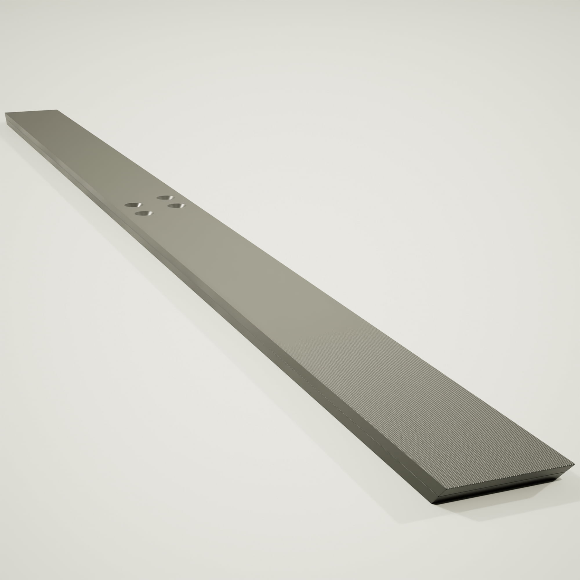 The Original™ Carbon Fiber Flat Wall Countertop Support Bracket with CarbonBar 24"