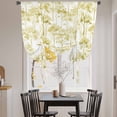 thumbnail image 3 of Watercolor Forest Green Balloon Curtains for Windows, Bedroom Curtains 54 Inch Length, Abstract Art Modern Trees Tie Up Curtains Panels Thermal Insulated Bathroom Curtains Window 42"x54", 3 of 8