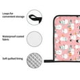 thumbnail image 4 of Salouo Cute Pink Snowman Cat for Oven Mitts and Potholders BBQ Gloves-Oven Mitts and Pot Holders Non-Slip Cooking Gloves for Cooking Baking Grilling (4-Piece Set), 4 of 6