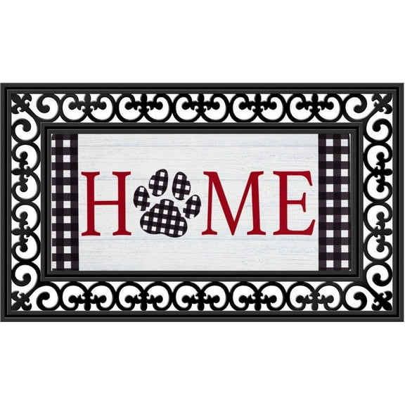 Evergreen Flag Seasonal Sassafras Interchangeable Mat and Tray Home Pawprint