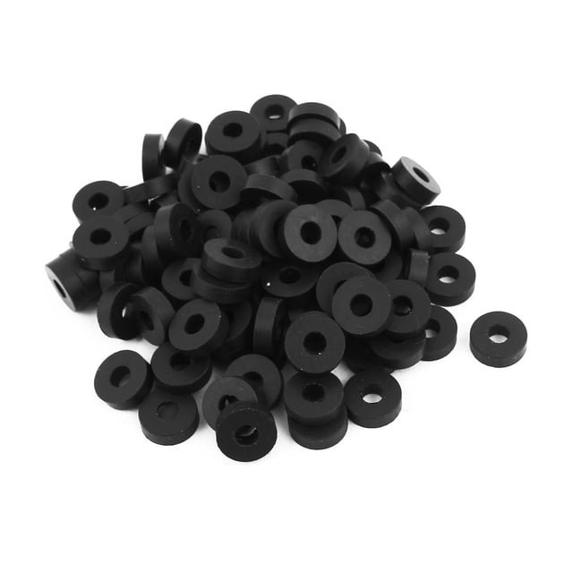 Junta de goma plana O-Ring de 5 x 13 x 4 mm para manguera, lote de 100 piezas