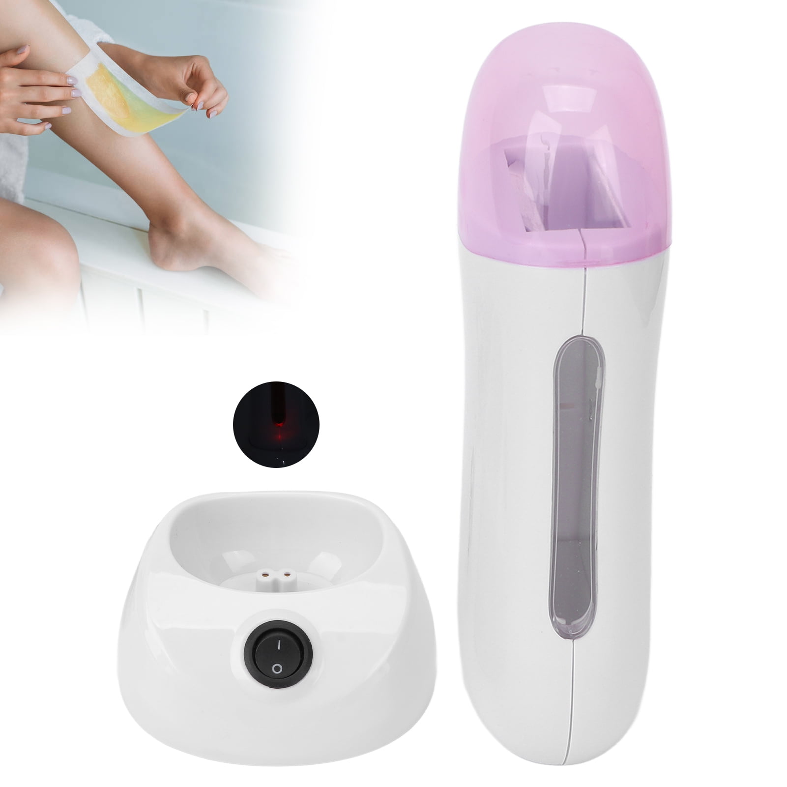 Portable Wax Warmer Hair Removal Electric Roll On Wax Heater Home
