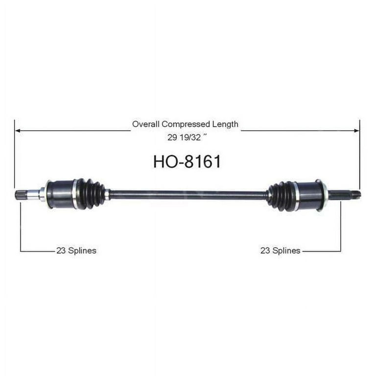 axle Moser 31 Spline Axle (Pair) 5 Lug 79-93 Mustang 8.8