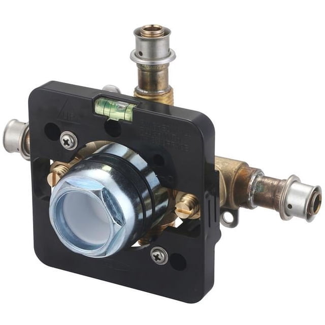 Olympia V-2308B-VG Single Handle Tub & Shower Pressure Balancing Valve, Rough Brass