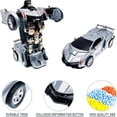 thumbnail image 2 of SUTENGDA Voitures Jouets pour Garçons de 2 à 7 Ans Jouets Transformables Voitures pour Garçons de 3 Ans et Tout-Petits Voitures Robots Jouets pour 4 Ans, 2 of 7