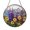 Acrylic 3.5 Inch, variant on Spring Pastoral Meadow Suncatcher Round Circle Panel Present Decor
