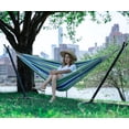thumbnail image 2 of 9ft Double Hammock Combo with Carry Bag and Stand - Ocean Floor Pattern, 2 of 6