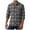 Coffee, variant on Mans Long Sleeve Shirt, Snap Buttons Flannel Shirts for Men Regular Fit Mens Long Sleeve Shirt