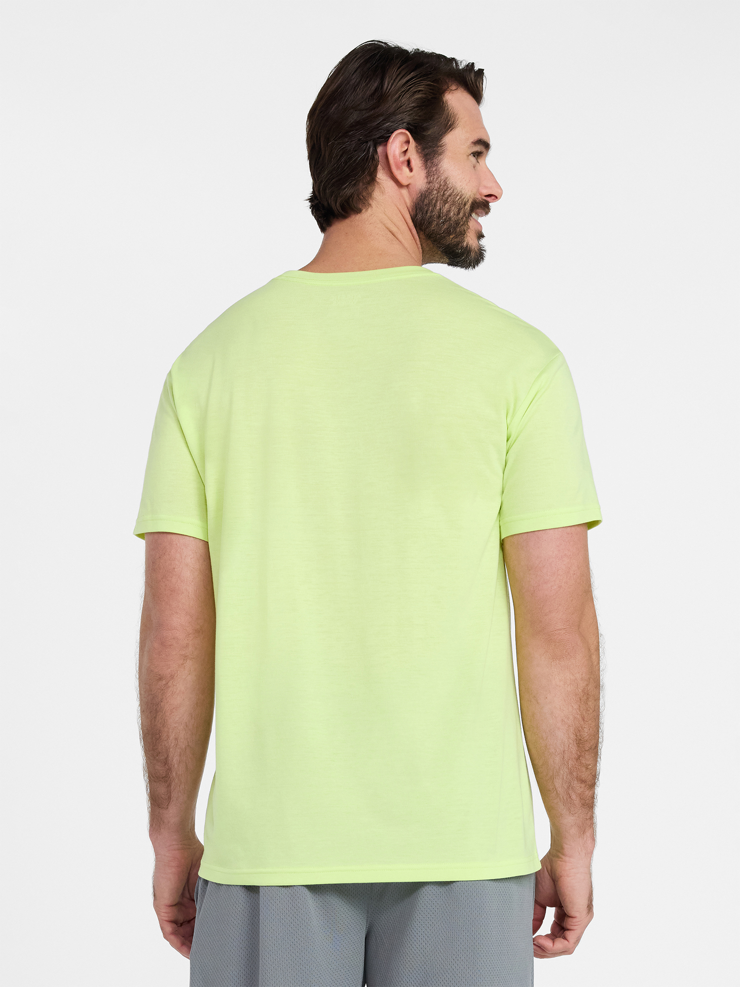Camiseta de Mezcla Triple para Hombre y Tallas Grandes, Tallas S-4XL 5