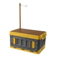 thumbnail image 3 of Bac de Rangement Empilable, Boîte de Camping Pliable Bac de Rangement en Plastique Élégant et Moderne, 3 of 12
