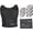 Black, variant on Concealable Cooling Vest, 59 Degrees for 2.5 hours 8 Cool Packs, recharge in 30 minutes