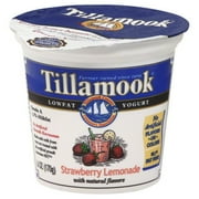 Tillamook Low-Fat Strawberry Lemonade Yogurt, 6 Oz.