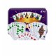 thumbnail image 1 of Juego de cartas con 5 coronas, caja de lata coleccionable, estilo Rummy, 1 juego, 1 of 7