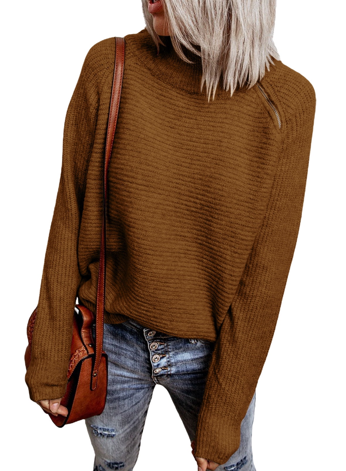 Womens Turtleneck Sweaters in Womens 