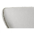 thumbnail image 5 of Home Square Ariana 26.25" Fabric Swivel Counter Stool in Walnut - Set of 3, 5 of 7