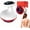 Red, variant on Celulitis Massage Machine Electric Gua Sha Tool 9 Suction Levels Heating Handheld Body Massager for Legs Abdomen Back Arms