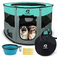 thumbnail image 3 of Pet Playpen -10.23sq.ft Large Pens for Puppies Kittens Cat Rabbit-Portable & Foldable Dog Pens Pet Kennel for Indoor, Outdoor RV Travel Office Potty Training Nursing Room, 3 of 8