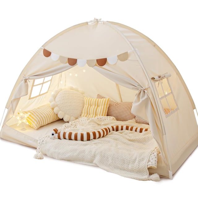 Carpa de Cama Sherilyn Individual con Dosel y Oscurecimiento para Dormitorio Infantil