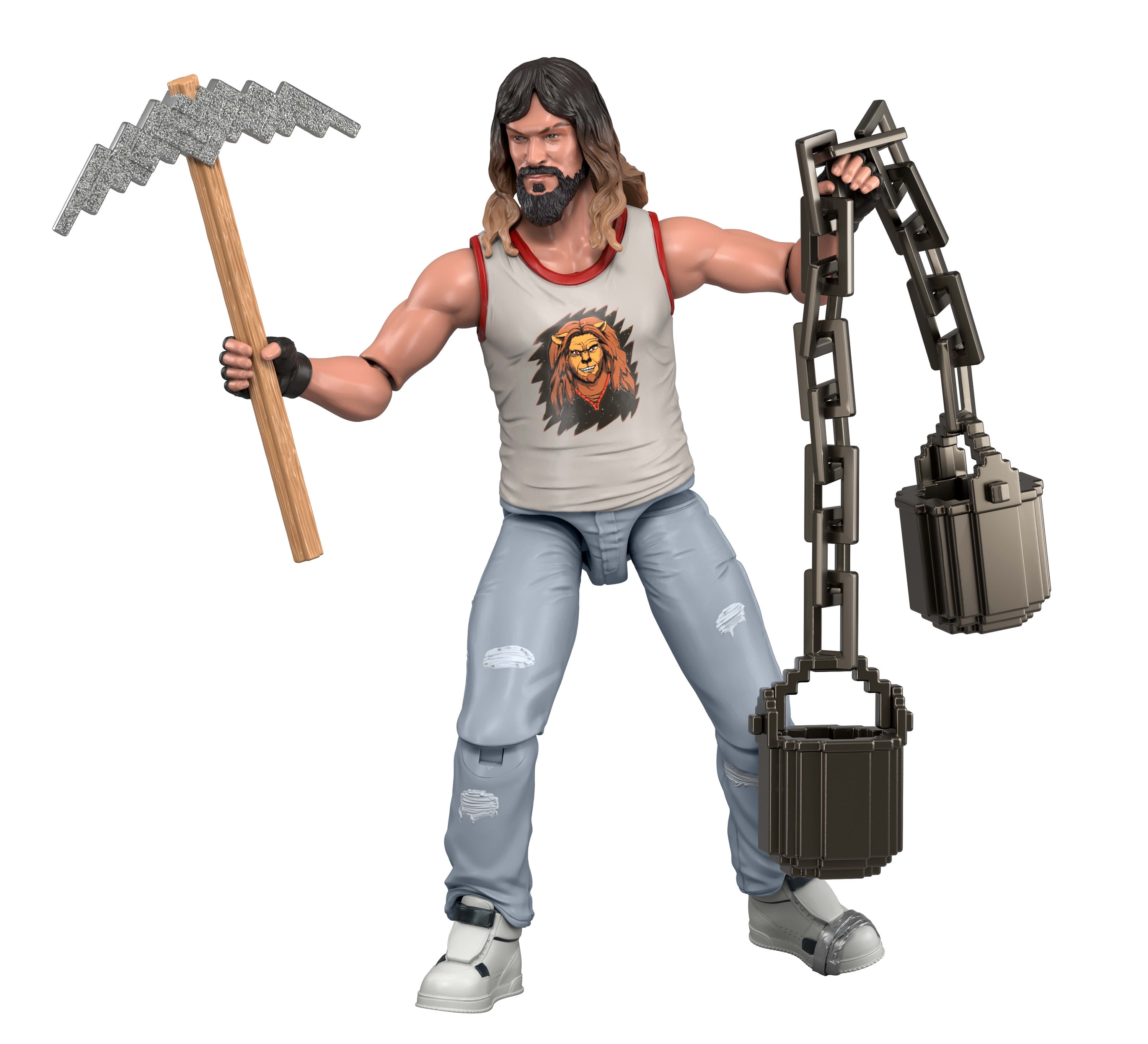 Minecraft Garrett Action Figure & Accessories, Toy Set Inspired by A Minecraft Movie