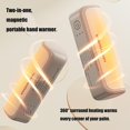 thumbnail image 4 of 2 Pack Hand Warmers Rechargeable, High Temperature Adjustable Setting Attachment, Portable Electric Hand Reusable, Fast Heat for Cold Weather,Heating Hands for Outdoor, 4 of 14