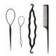 thumbnail image 2 of Juego de accesorios pa moños pa pein el cabello, herramienta pa pein el cabello , bricolaje rápid de moño, Zulema Fabricante de bollos de pelo, 2 of 6