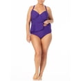 thumbnail image 4 of Terra & Sky Women's Plus High Waist Bottom Swimsuit, 4 of 4