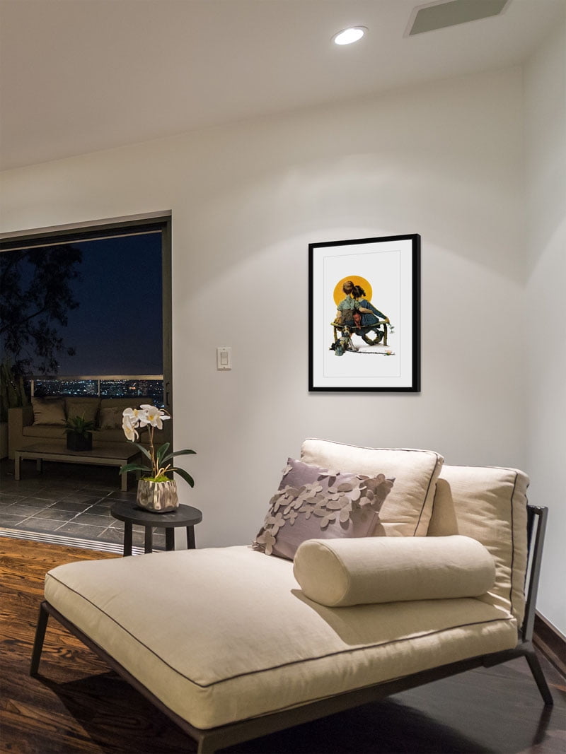 Marmont Hill Sunset by Norman Rockwell Framed Wall Art