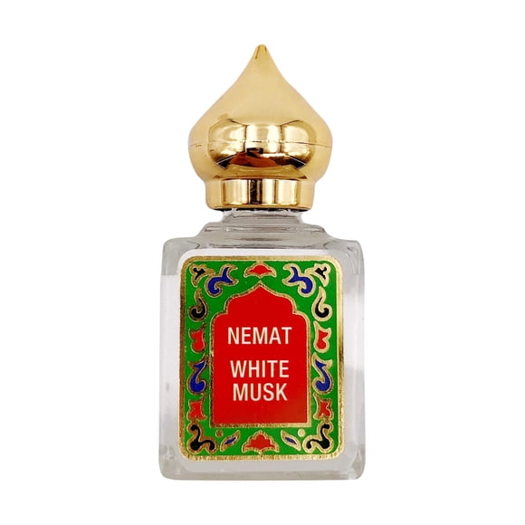 Perfume Nemat International White Musk 10 ml con tapa minarete
