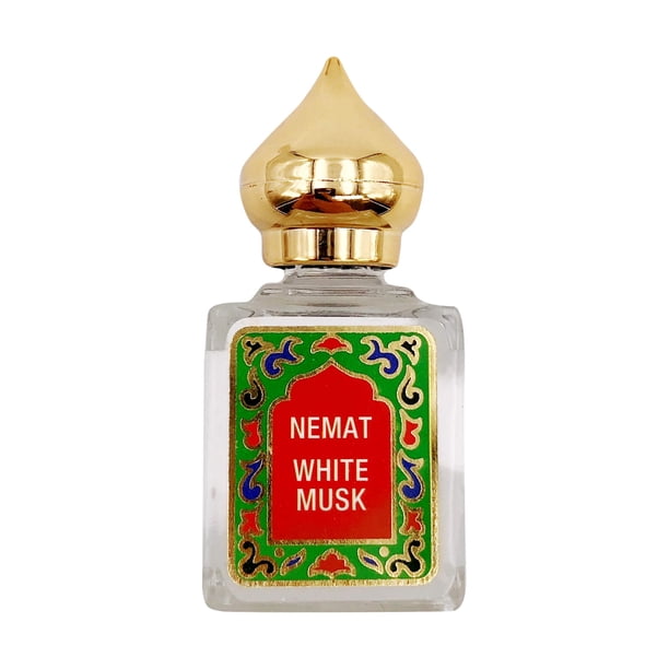 Perfume Nemat International White Musk 10 ml con tapa minarete