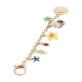 thumbnail image 3 of No Boundaries Women's Festival Bag Charm, Gold Beach Clutter, 3 of 4