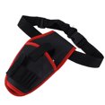 thumbnail image 4 of Bolsa De Cinturón Para Taladros Inalámbricos, Soporte De Cintura De Taladro Eléctrico Resistente Al Desgaste De Poliéster Portátil Para Herramientas Eléctricas De 12V ANGGREK borde rojo, 4 of 8
