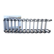 FETCOI 12-Step Wall Mount Ceiling Ladder Attic Folding Pulldown Loft Wall Ladder Stair