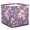 Multicolor 4, variant on CURLYOOT Geometric Boho Flower Cube Storage Bin, 13 x 13 x 13 Storage Cube Bins for Organizing, Fabric Foldable Baskets with Handles for Closet, Shelves, Clothes