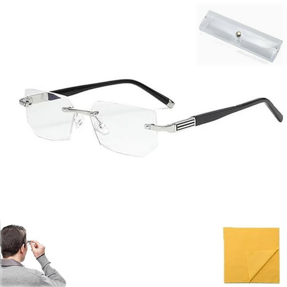 Precision Vision Aid Tool – Adjustable Focus Assist, Warmthility Glasses, Blue Light Filter Opticx Self Adjusting Glasses