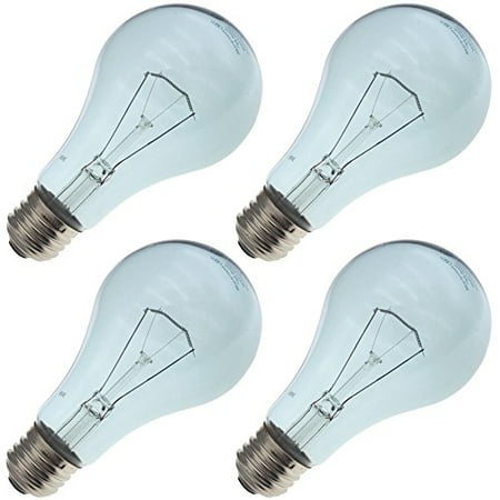

Industrial Performance 150A21CL/N 150 Watt A21 Medium Screw (E26) Base Ne...